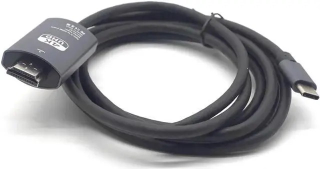 Alt view image 7 of 7 - Type-C to HDMI Cable 4k HDMI Cable 4K 60Hz USB-C to HDMI Cable USB3.1 HDMI 4K Cable(6.56ft)