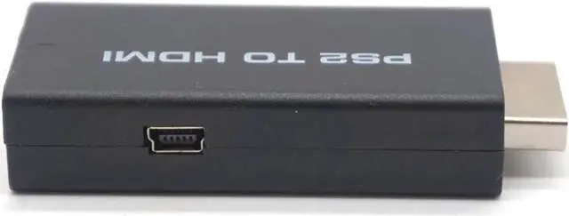 Alt view image 3 of 6 - PS2 to HDMI 480i/480p/576i Audio Video Converter Adapter with 3.5mm Audio Output Supports All PS2 Display Modes