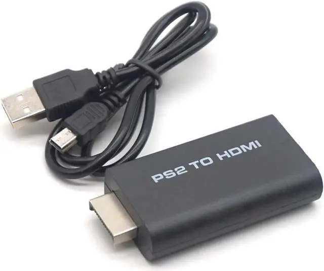 Alt view image 2 of 6 - PS2 to HDMI 480i/480p/576i Audio Video Converter Adapter with 3.5mm Audio Output Supports All PS2 Display Modes