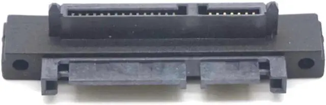 Alt view image 2 of 7 - UP Down 90 Degree 7+15Pin SATA Male to Female Port Converter Adapter for SATA HDD SSD Hard Disk Drive