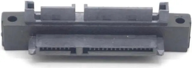 Alt view image 6 of 7 - UP Down 90 Degree 7+15Pin SATA Male to Female Port Converter Adapter for SATA HDD SSD Hard Disk Drive