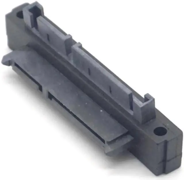 Alt view image 7 of 7 - UP Down 90 Degree 7+15Pin SATA Male to Female Port Converter Adapter for SATA HDD SSD Hard Disk Drive