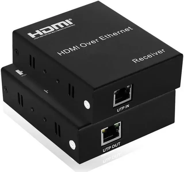 Alt view image 5 of 7 - 120m HDMI Extender Transmitter Receiver Sender with RJ45 LAN CAT6 Signal Network Cable TX RX For CCTV Field HDTV DVD 1080P
