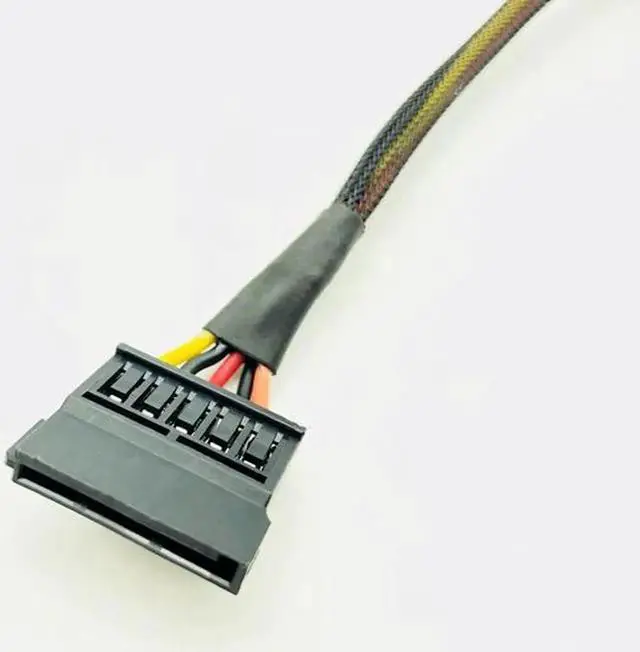 Alt view image 5 of 6 - 6Pin to Splitter 15Pin SATA Power Cable for DELL Vostro 3650 3653 3655 Desktop Computer HDD SSD Power Supply Expansion Cable NEW