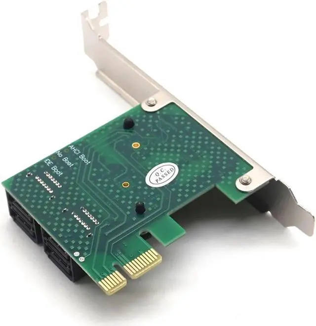 Alt view image 5 of 7 - 4 port SATA 3.0 to PCIe expansion Card PCI express PCI-E SATA Adapter PCI-e SATA 3 Converter for hdd SSD IPFS Mining Controller