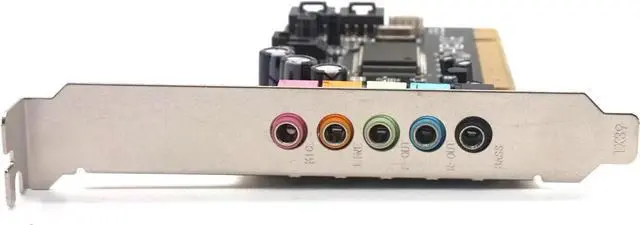 Alt view image 2 of 7 - Classic PCI Sound Card 5.1CH CMI8738 Chipset Audio Digital Sound Card Desktop Stereo Surround PCI Sound Audio Card