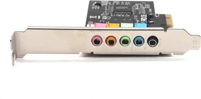 Alt view image 5 of 6 - PCIE PCI-Express Sound Card 5.1CH 5.1 Channel CMI8738 Chipset Audio Interface PCI-E 5.1 Stereo Digital Card Desktop Soundcard