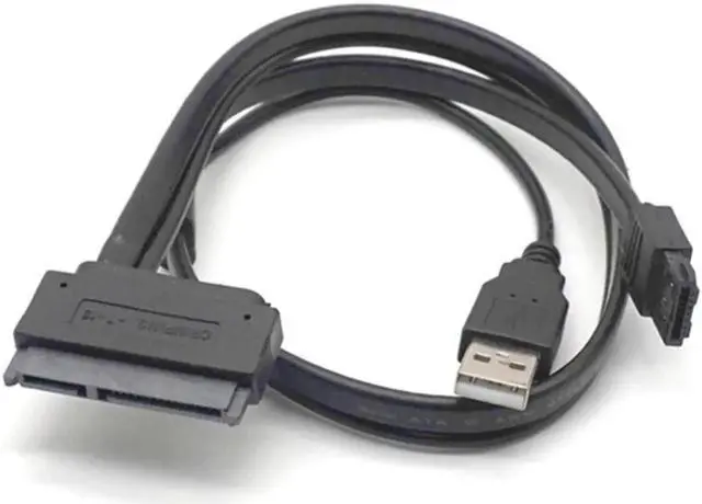 Main image of eSATA USB Cable Hard Drive Disk SATA 22pin to eSATA Data USB Powered Cable Adapter for 2.5" HDD