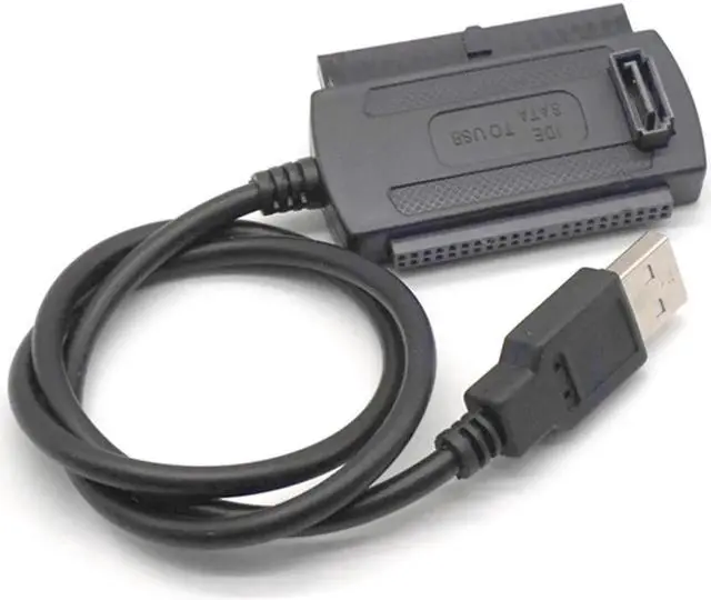 Alt view image 4 of 7 - USB IDE SATA adapter USB 2.0 to IDE SATA Converter Adapter Cable for 2.5 3.5 Hard Drive Disk HDD