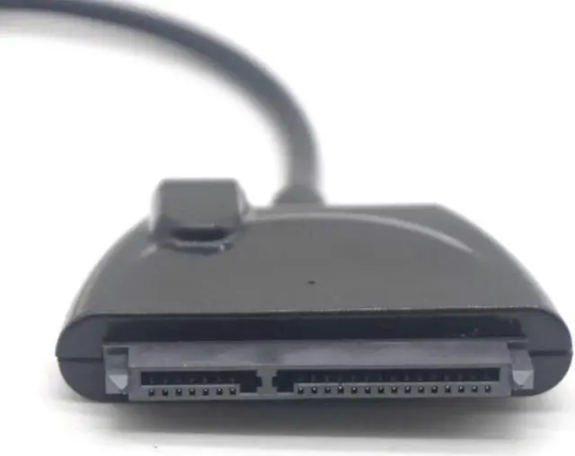 Alt view image 6 of 7 - Type-C USB 2.0 to Sata 3 adapter converter cable 7+15PIN Serial ATA III Adapters for 2.5" sata HDD SSD SATA Drive