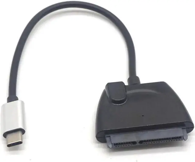 Alt view image 2 of 7 - Type-C USB 2.0 to Sata 3 adapter converter cable 7+15PIN Serial ATA III Adapters for 2.5" sata HDD SSD SATA Drive