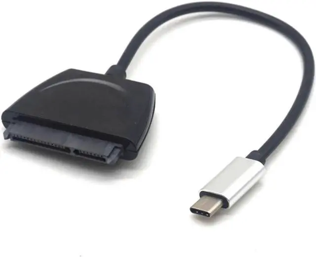 Alt view image 7 of 7 - Type-C USB 2.0 to Sata 3 adapter converter cable 7+15PIN Serial ATA III Adapters for 2.5" sata HDD SSD SATA Drive