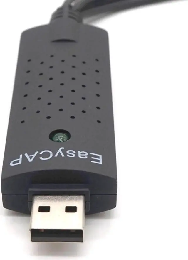 Alt view image 7 of 7 - Easycap USB 2.0 Video Capture TV DVD VHS Video DVR Capture Adapter Card with Audio Support Win7/8/Vista for Computer/CCTV Camera