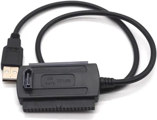 Alt view image 3 of 7 - ATA/PATA/IDE Drive to USB 2.0 Converter Cable SATA Data Cable for Hard Drive Disk 2.5/3.5