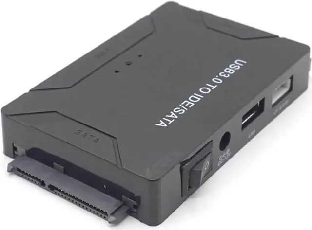 Alt view image 4 of 6 - 3 in 1 USB 3.0 to SATA IDE PATA Adapter USB3.0 Data Transfer Converter for PC Laptop 2.5/3.5/5.25 Hard Disk Drive HDD SSD