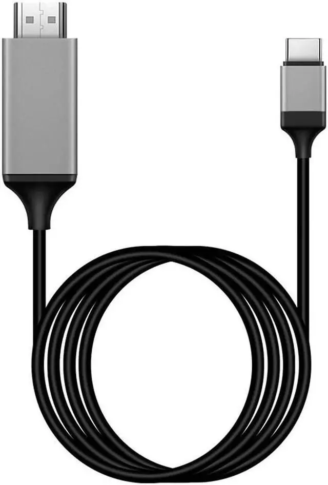 Alt view image 2 of 7 - Type C To HDMI USB 3.1 To HDMI Compatible Adapter Cable Type C To HDTV 30Hz 4K USB C Cable Extend Adapter For MacBook PC Monitor