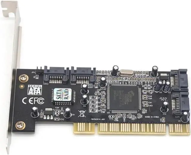 Main image of Pci 4 Port Expansion Card Sata Controller Pci Raid Card Pci To Sata Adapter Sata Pci Converter Card For Desktop/Computer