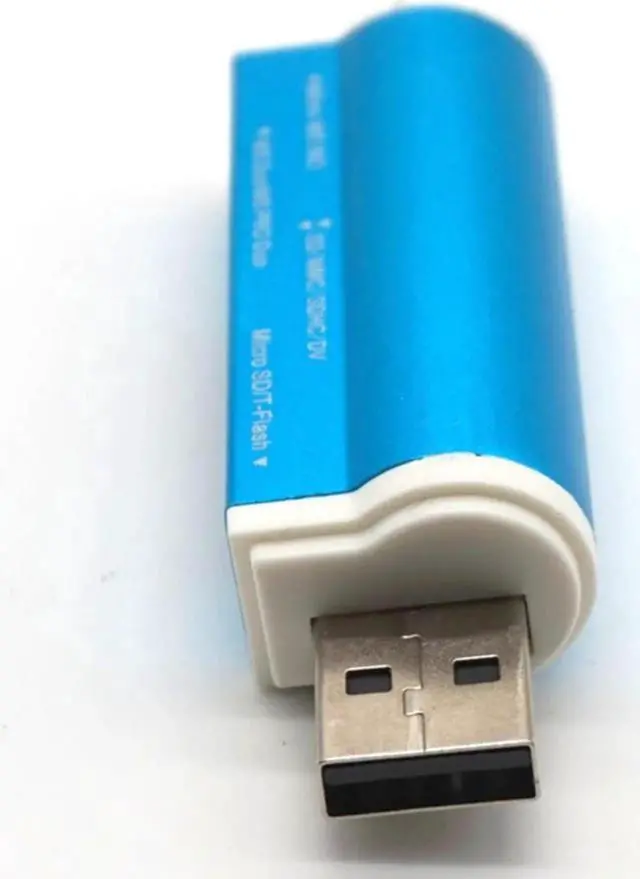 Alt view image 6 of 7 - 2PCS 4 in 1 Micro USB 2.0 Memory Card Reader usb Adapter for Micro SD card TF M2 MMC MS PRO DUO Card Reader