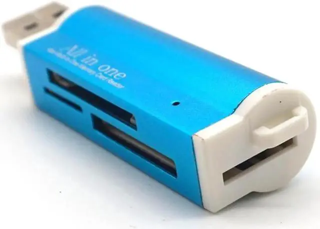 Alt view image 3 of 7 - 2PCS 4 in 1 Micro USB 2.0 Memory Card Reader usb Adapter for Micro SD card TF M2 MMC MS PRO DUO Card Reader