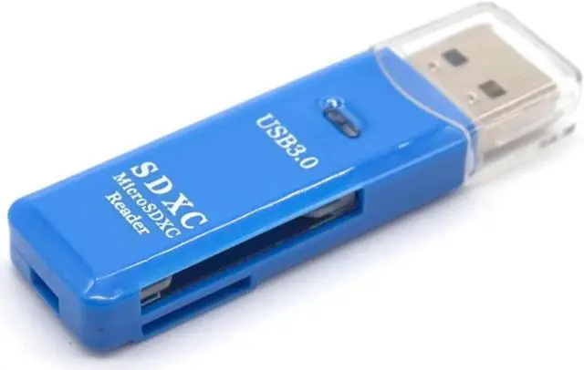 Alt view image 6 of 7 - 2 IN 1 Card Reader USB 3.0 Micro SD TF Card Memory Reader High Speed Multi-card Writer Adapter Flash Drive Laptop