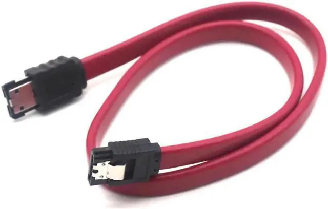 Alt view image 7 of 7 - 2PCS eSATA to SATA Cable Serial ATA External SATA Cable Adapter 7 Pin Male Convertidor Adaptor Cable Shielded Cable 0.5M(1.6ft)