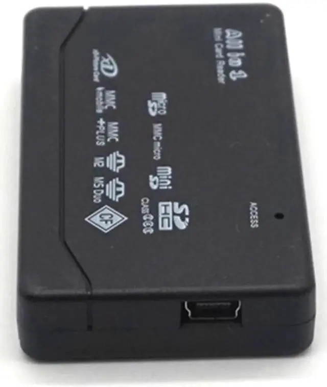 Alt view image 6 of 7 - All In One Memory Card Reader USB External Card Reader SD SDHC Mini Micro M2 MMC XD CF Reader For MP3 Digital Camera