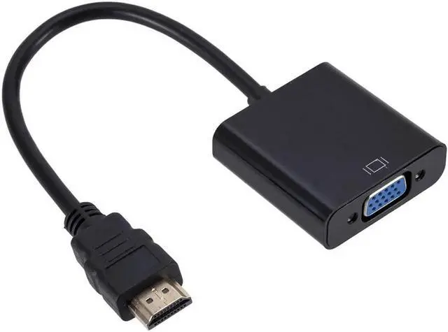 Alt view image 3 of 6 - 1080P HDMI To VGA Converter HDMI Cable With Audio Power Supply HDMI Male To VGA Female Adapter For PS4 TV Box xbox TV Laptop