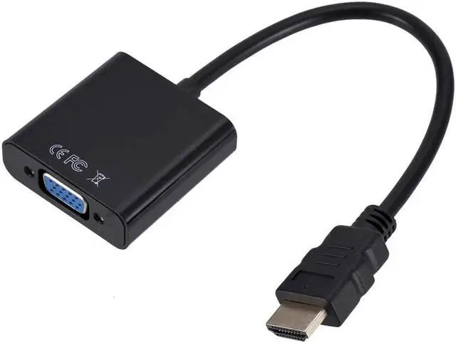 Alt view image 6 of 6 - 1080P HDMI To VGA Converter HDMI Cable With Audio Power Supply HDMI Male To VGA Female Adapter For PS4 TV Box xbox TV Laptop