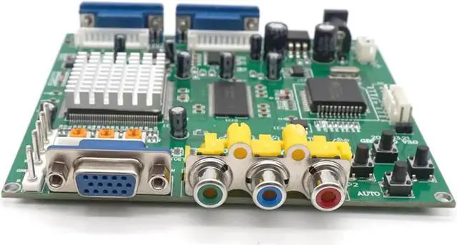 Alt view image 6 of 7 - GBS8220 Arcade Game CGA/YUV/EGA/RGB Signal to VGA HD Video Converter Board (Dual Output) Non-Shielded Protection
