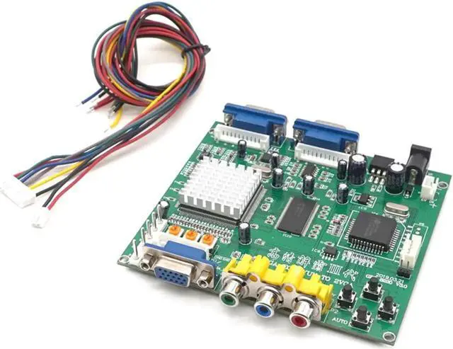 Alt view image 4 of 7 - GBS8220 Arcade Game CGA/YUV/EGA/RGB Signal to VGA HD Video Converter Board (Dual Output) Non-Shielded Protection