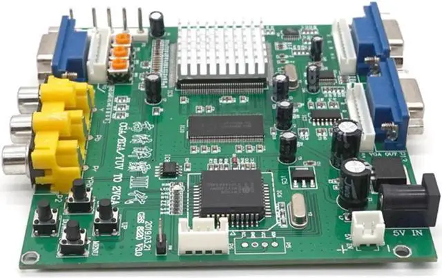 Alt view image 3 of 7 - GBS8220 Arcade Game CGA/YUV/EGA/RGB Signal to VGA HD Video Converter Board (Dual Output) Non-Shielded Protection