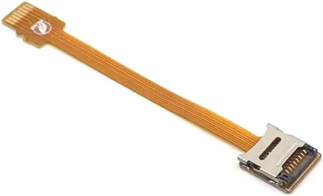 Alt view image 2 of 6 - Micro SD TF Memory Card Kit Male to Female Extension Cable Soft Flat FPC Cable Extender