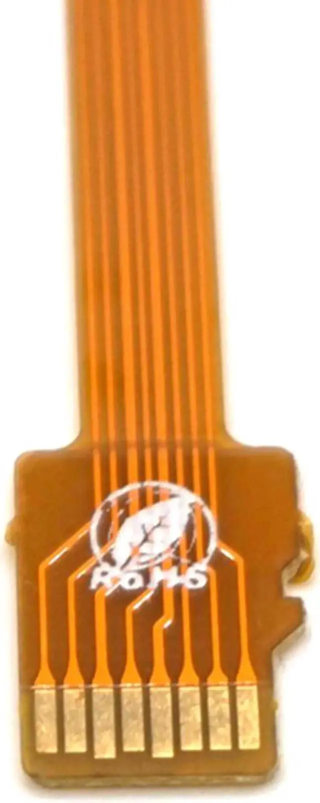 Alt view image 3 of 6 - Micro SD TF Memory Card Kit Male to Female Extension Cable Soft Flat FPC Cable Extender