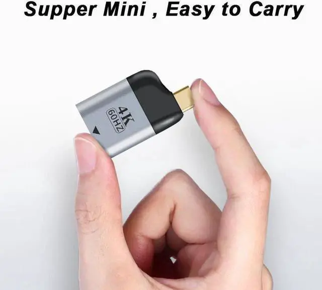 Alt view image 7 of 7 - USB C To DP/Mini DP/VGA/RJ45/HDMI-compatible Adapter USB Type C 8K/4K/1080P Video 1000Mbps Lan Ethernet Converter for Macbook
