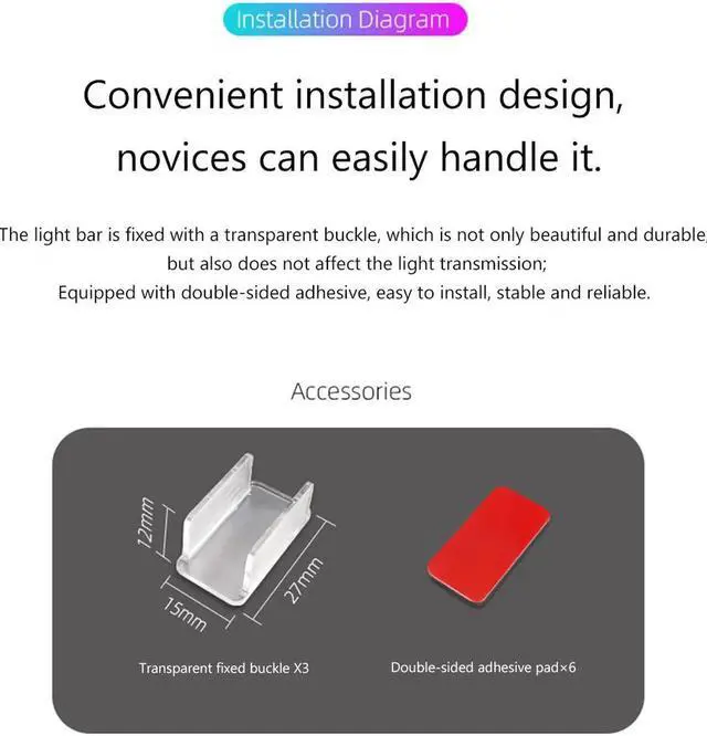 Alt view image 5 of 7 - 26 Beads LED Strip Computer Chassis Silicone Light Bar 5V 3PIN ARGB Aura SYNC Light Strip PC Case DIY Decoration