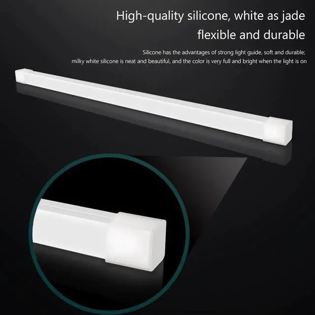 Alt view image 4 of 7 - 26 Beads LED Strip Computer Chassis Silicone Light Bar 5V 3PIN ARGB Aura SYNC Light Strip PC Case DIY Decoration