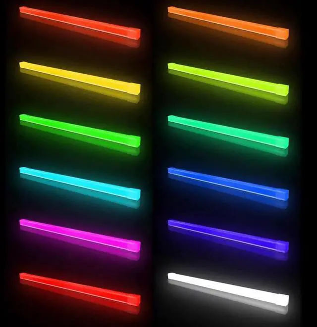 Alt view image 3 of 7 - 26 Beads LED Strip Computer Chassis Silicone Light Bar 5V 3PIN ARGB Aura SYNC Light Strip PC Case DIY Decoration
