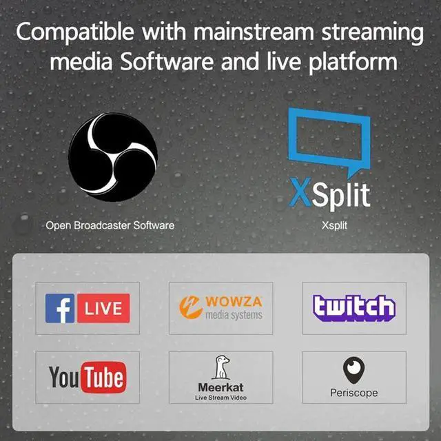 Alt view image 5 of 7 - 4K 60hz Loop Out HDMI Capture Card Audio Video Recording Plate Live Streaming USB 1080p 60fps Grabber for PC PS4 Game DVD Camera