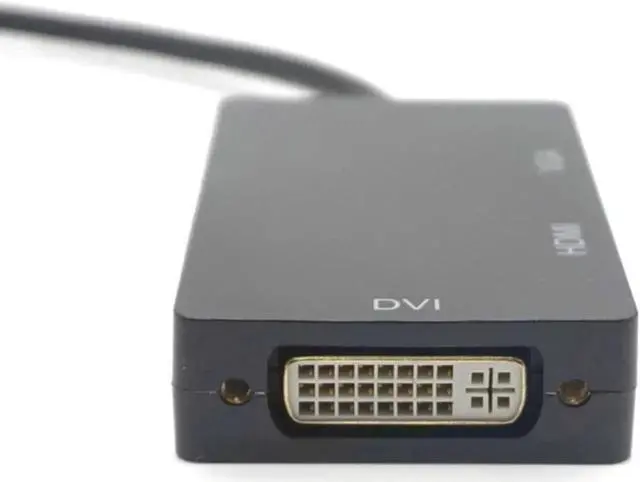 Alt view image 2 of 7 - 3 in 1 DisplayPort DP To HDMI DVI VGA Adapter Cable 1080P Display Port Converter Connector For PC Projector Laptop HDTV