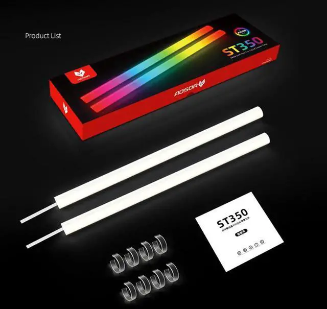 Alt view image 3 of 7 - Hose Pipe Aura Sync Luminous Sleeve Silicone Water Cooling Raditor Tube 5V 3PIN ARGB 4PIN Computer Case Decoration