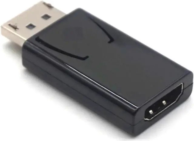 Alt view image 6 of 7 - Display Port DP Male To HDMI Female Adapter Black High Quality Dp To Hdmi Converter For HDTV PC