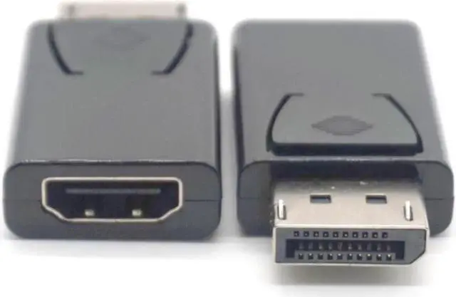 Main image of Display Port DP Male To HDMI Female Adapter Black High Quality Dp To Hdmi Converter For HDTV PC