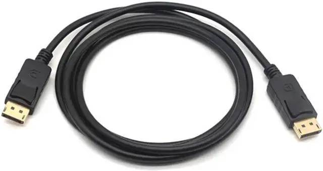 Alt view image 6 of 7 - 4K Displayport Cable DP to DP Cable Computer TV Adapter Display port Connector for PC Macbook HDTV Projector 5.9ft 1.8M