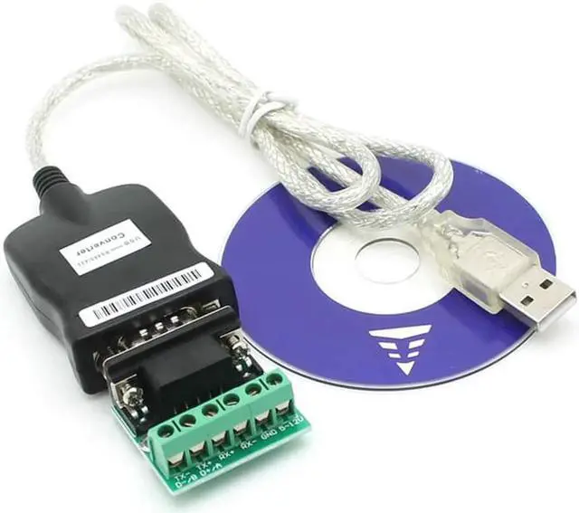 Alt view image 3 of 6 - USB 2.0 to RS485 RS-485 RS422 RS-422 DB9 COM Serial Port Device Converter Adapter Cable
