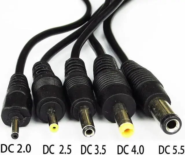 Alt view image 7 of 7 - USB to DC Power Cable Jack USB DC 2.0*0.6mm 2.5*0.7mm 3.5*1.35mm 4.0*1.7mm 5.5*2.1mm 5V DC Barrel Jack USB Power Cable Connector