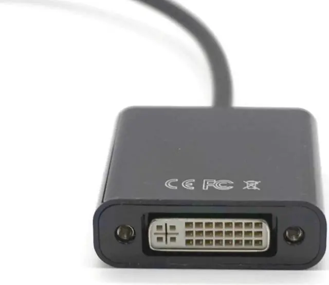 Alt view image 3 of 7 - 1080P DP to DVI Adapter DisplayPort Display Port to DVI Cable Adapter Converter Male to Female for Monitor Projector Displays