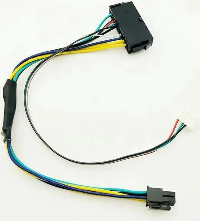 Alt view image 6 of 7 - ATX 24pin to Motherboard 2-ports 6pin Adapter PSU Power Supply Cable Cord for Z220 Z230 SFF Mainboard Server 30cm