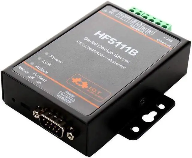 Alt view image 2 of 5 - Industrial RJ45 RS232/485/422 Serial to Ethernet RTOS Serial 1 Port Server Converter Device HF-5111B
Be the first to review this product...