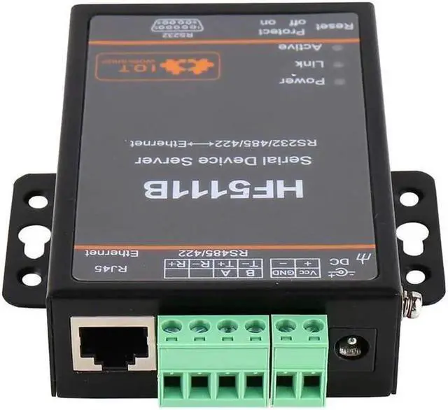 Alt view image 5 of 5 - Industrial RJ45 RS232/485/422 Serial to Ethernet RTOS Serial 1 Port Server Converter Device HF-5111B
Be the first to review this product...