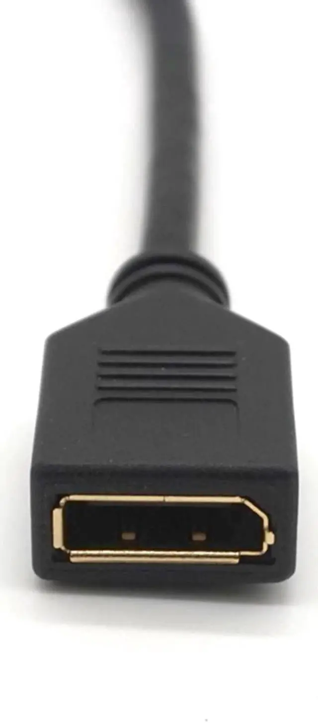Alt view image 6 of 7 - 4K DP Extension Cable DisplayPort Male to Female Right Left Up Down Angle 90 Degree Extension Cable
